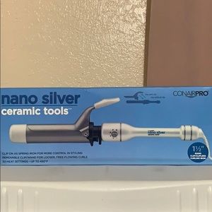 New: Conair 1.5” Nano Clip/Clipless Curling Iron